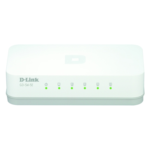 Image 1 of 2.. D-Link 5-Port Fast Ethernet Unmanaged Desktop Switch - GO-SW-5E