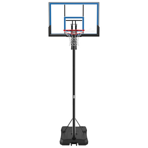Image 1 of 5.. Spalding 48" Polycarbonate Portable Basketball System