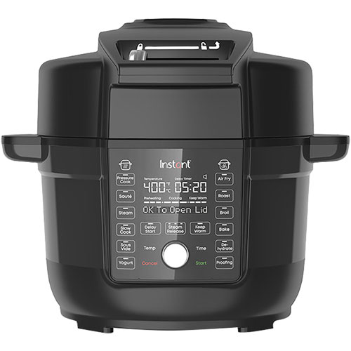 Image 1 of 3.. Instant Pot Duo Crisp With Ultimate Lid Multi-Cooker & Air Fryer - 6.5Qt - Black