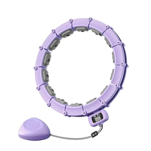 Image 1 de 9.. L'exerciseur de massage amovible intelligent Hula Hoop d'axGear est Finess Gymnastic
