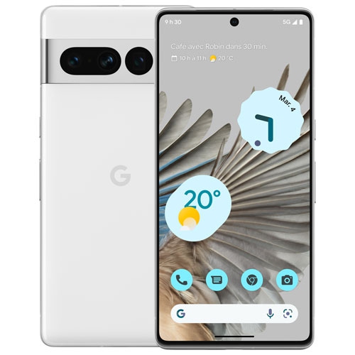 Image 1 of 5.. Refurbished - Google Pixel 7 Pro 128GB - Snow - Unlocked