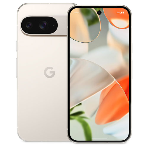 Image 1 of 26.. Rogers Google Pixel 9 128GB - Porcelain - Monthly Financing