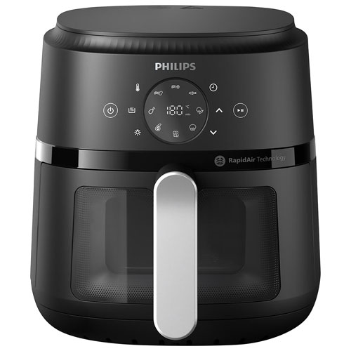 Image 1 of 6.. Philips 2000 Series Air Fryer - 4.2L - Black